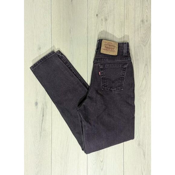 Vintage Rare 90s Levis Purple Denim Jeans Women's Size 26x29 - Picture 1 of 8
